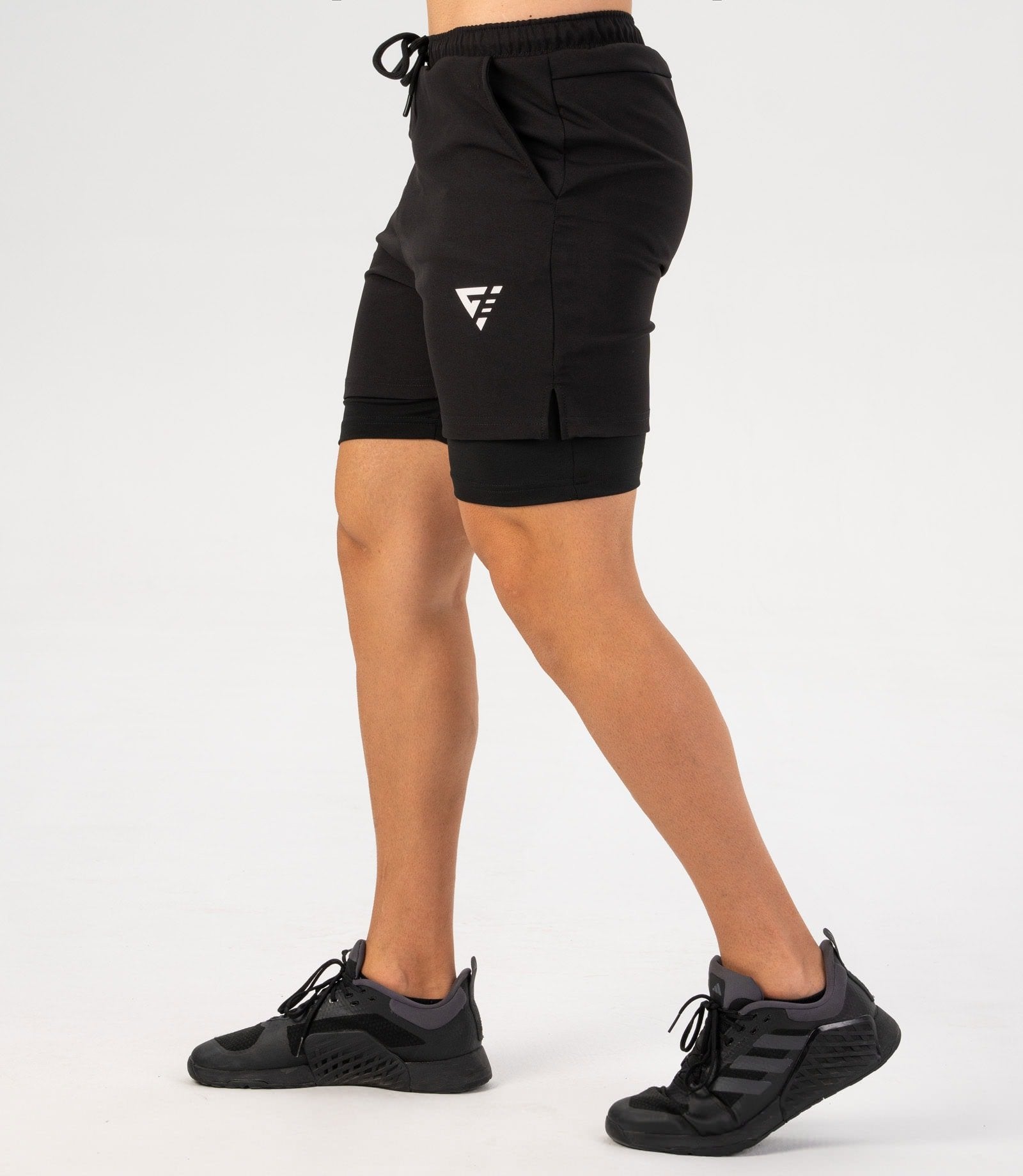 Men's short shorts with leggings "Limitless"