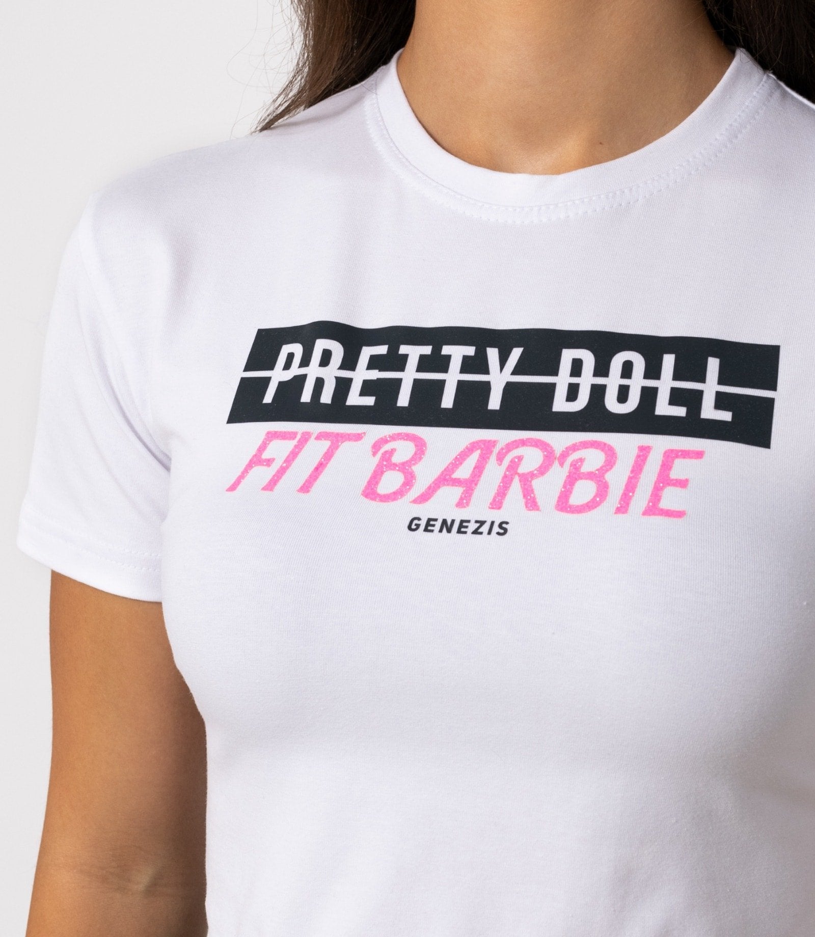 Дамска тениска "Fit Barbie"