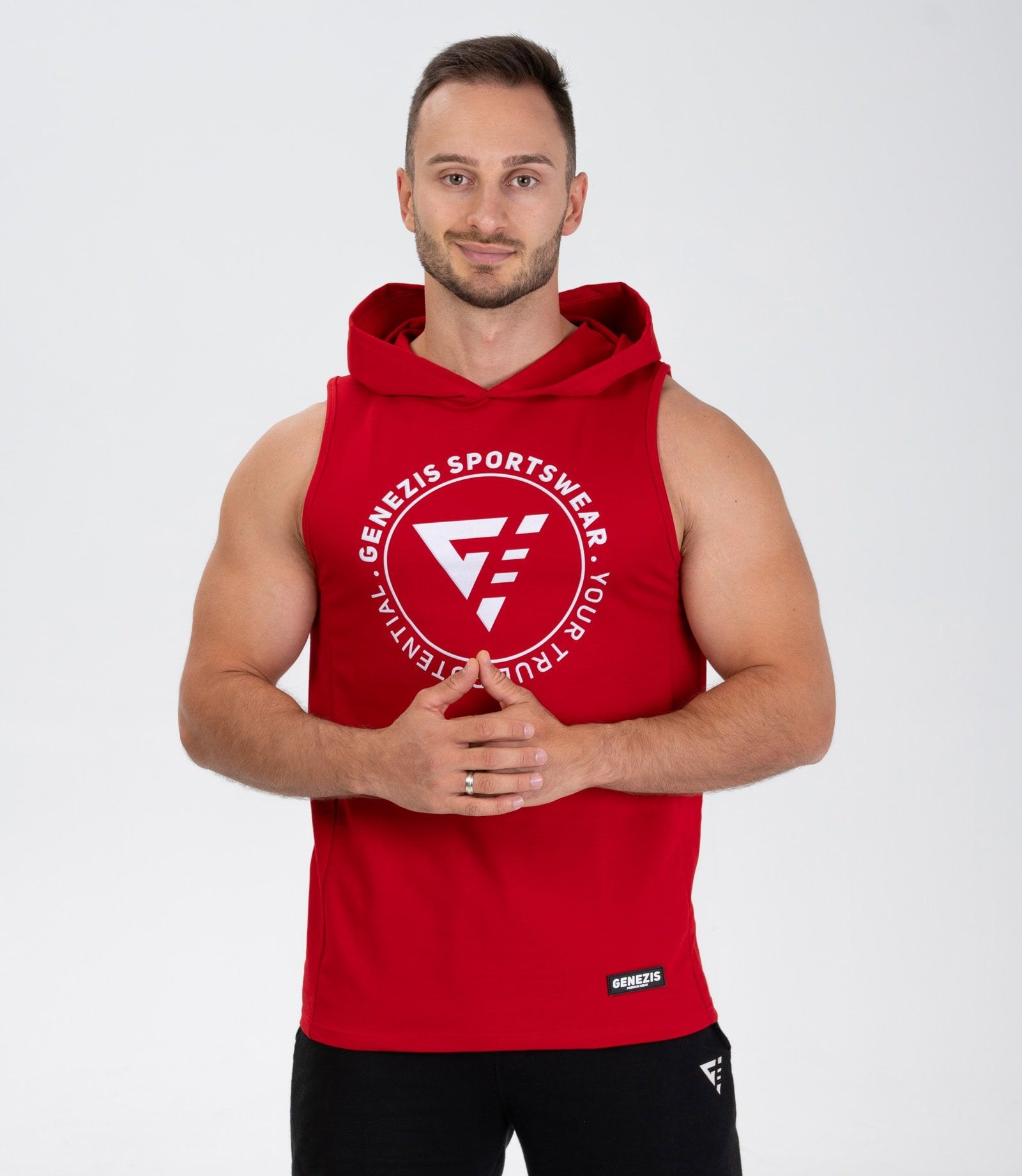 Men's sleeveless hoodie "Legacy"