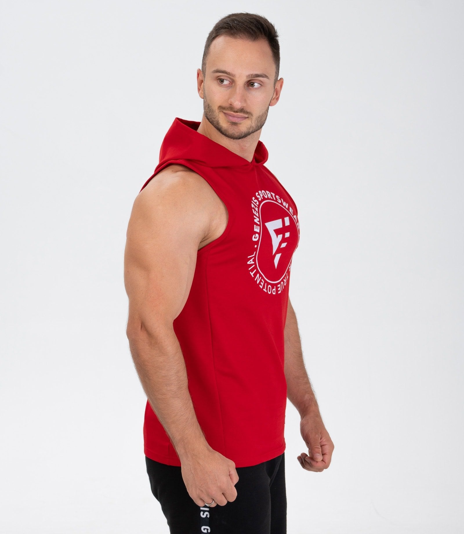 Men's sleeveless hoodie "Legacy"