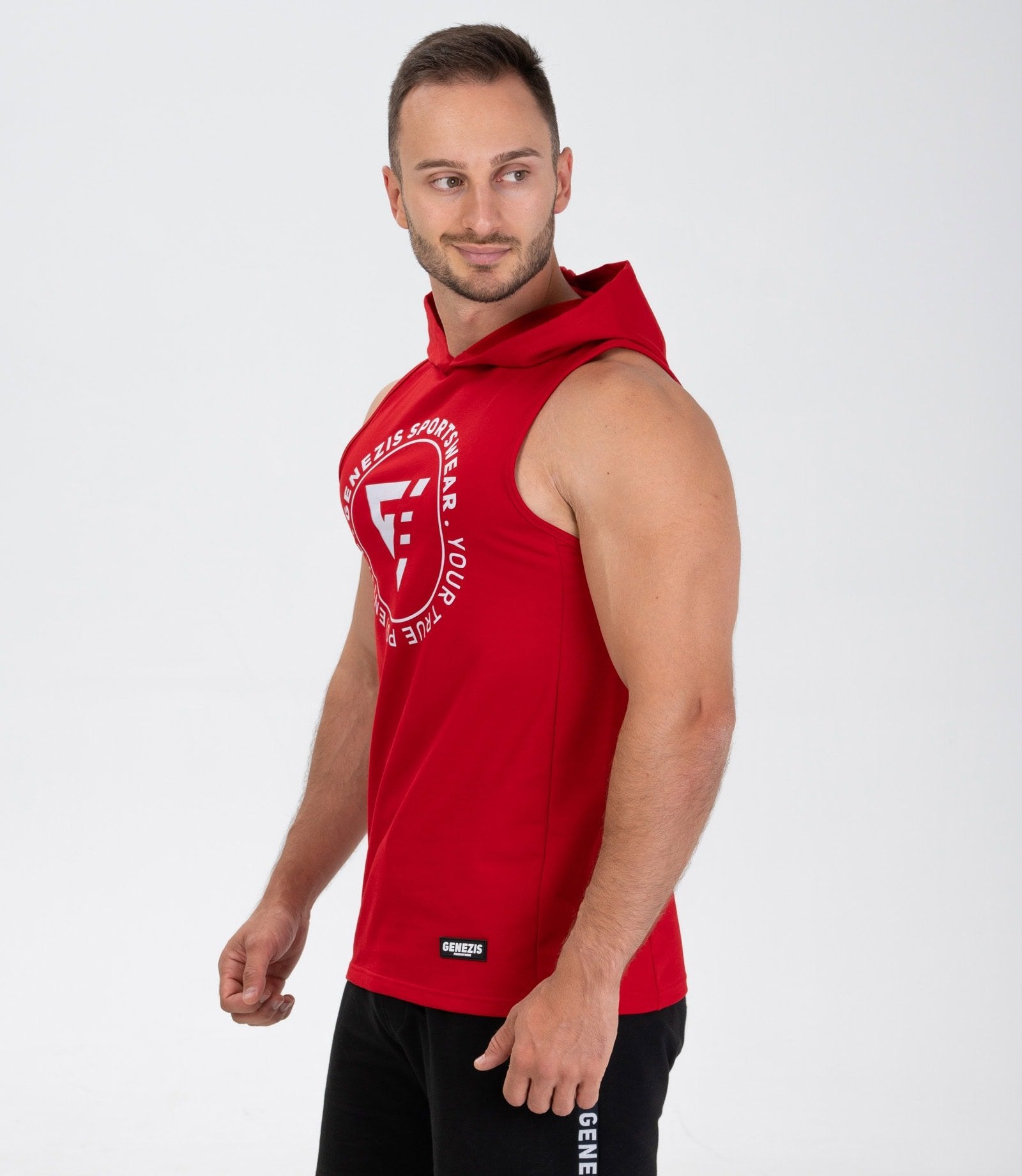 Men's sleeveless hoodie "Legacy"