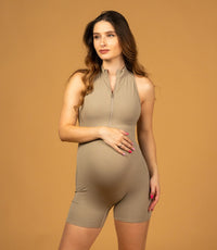 Women's short romper for pregnant women "Elevate"