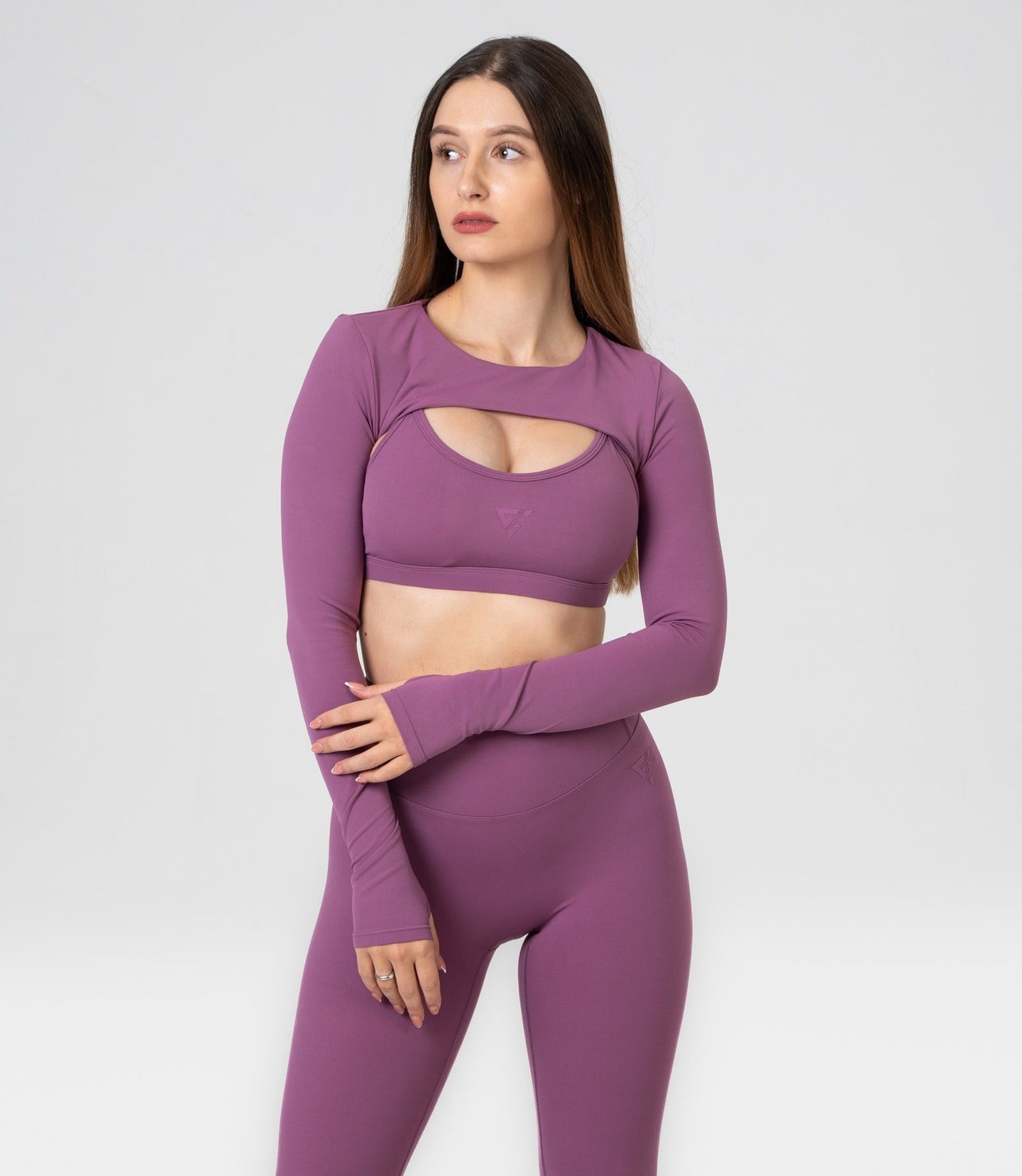 Women's crop top sleeves "Glide"