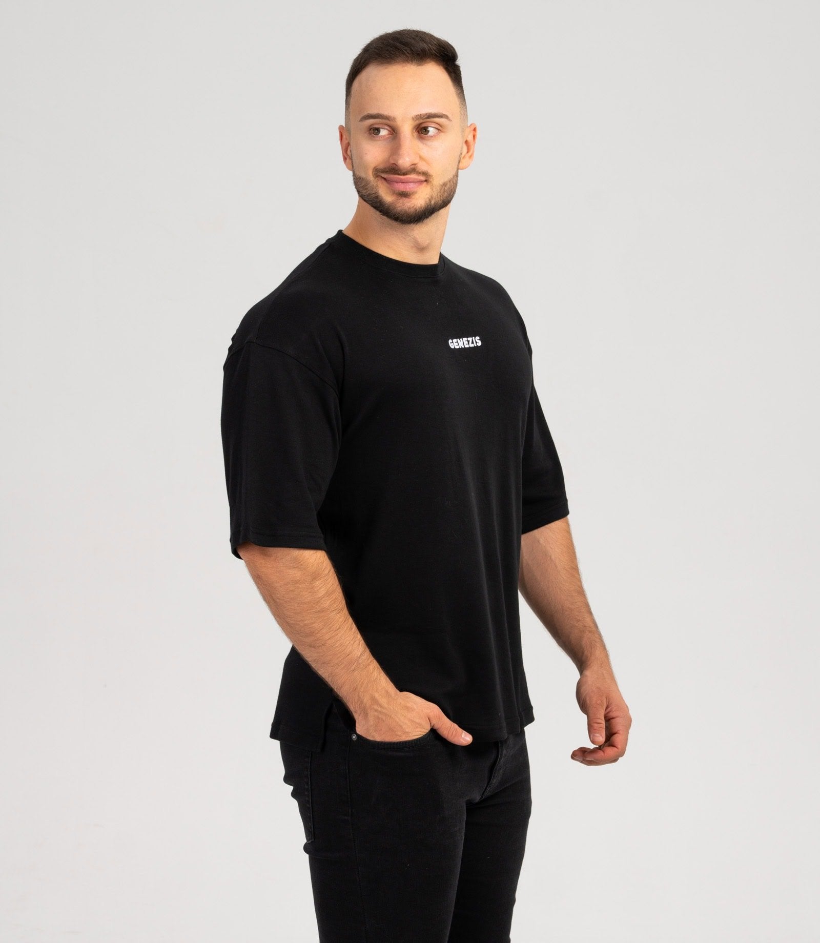 Мъжка oversize тениска "Rebel"