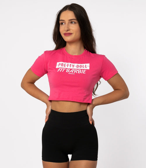 Дамска тениска "Fit Barbie"