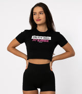 Дамска тениска "Fit Barbie"