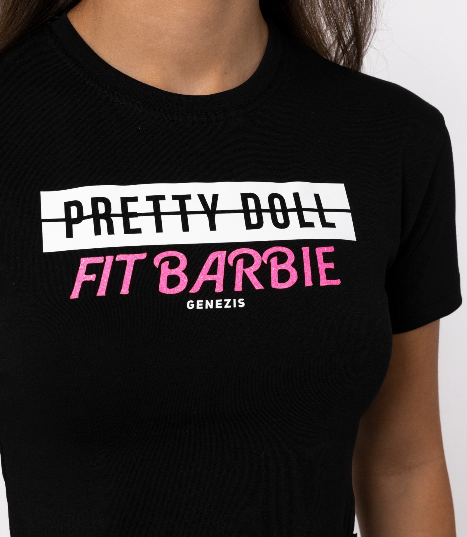 Дамска тениска "Fit Barbie"