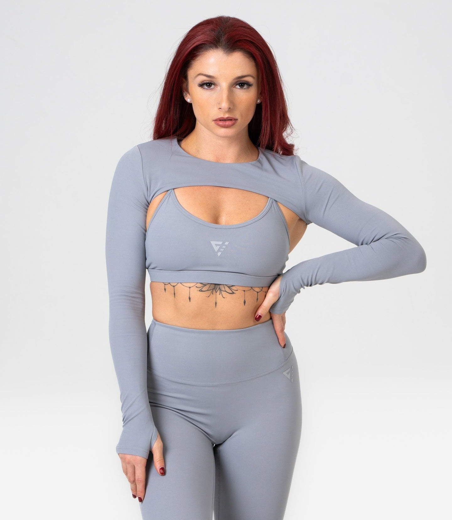 Women's crop top sleeves "Glide"
