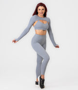 Women's crop top sleeves "Glide"