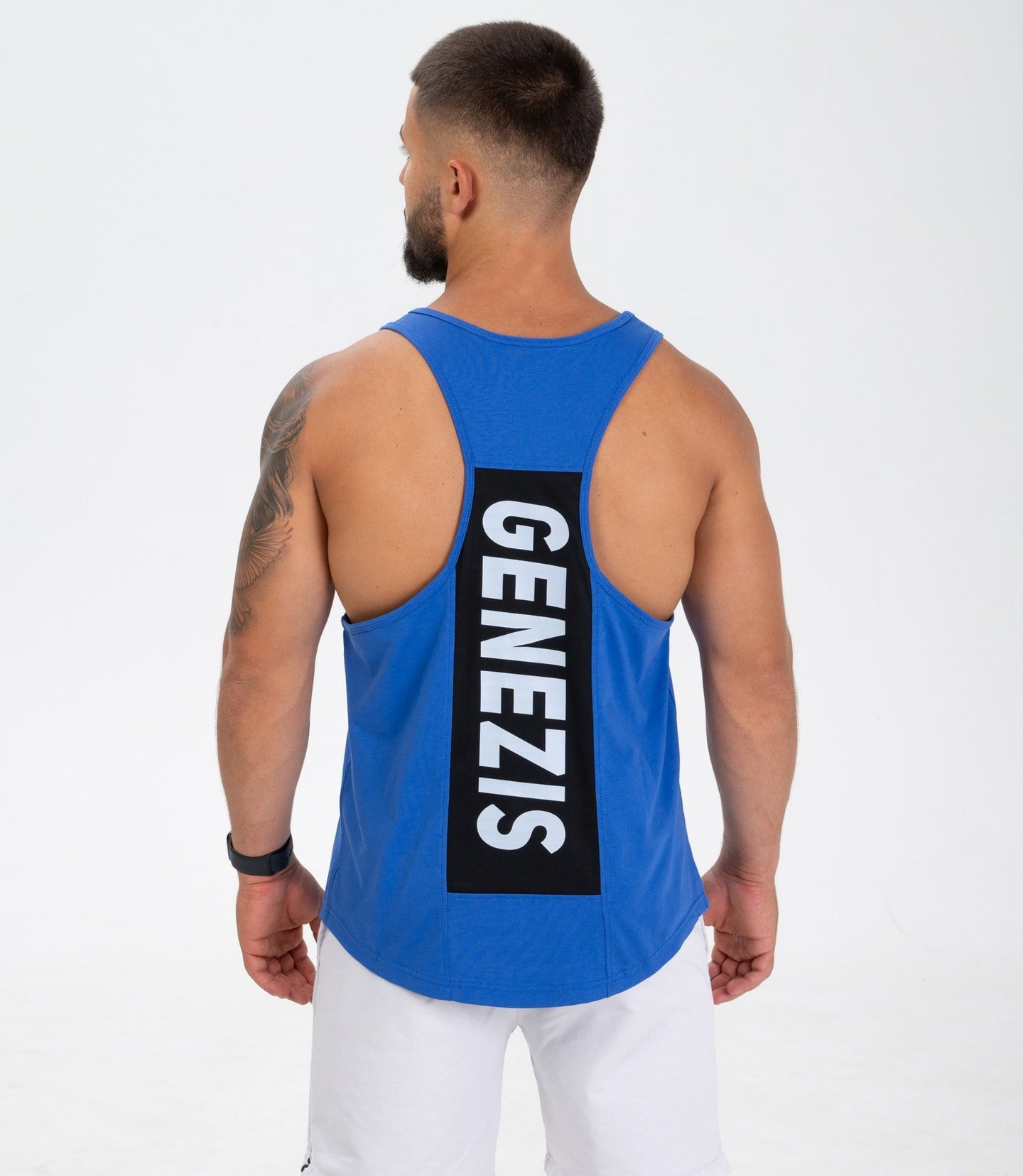 Men's tank top "Apex", blue