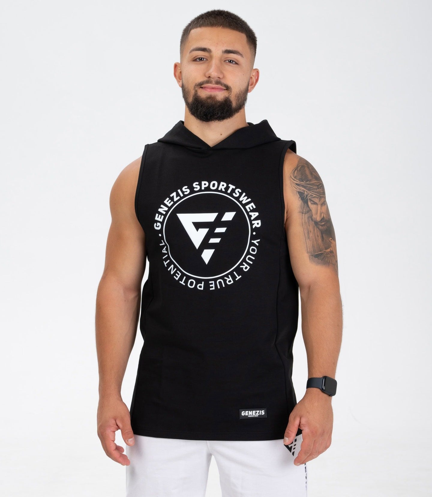 Men's sleeveless hoodie "Legacy"