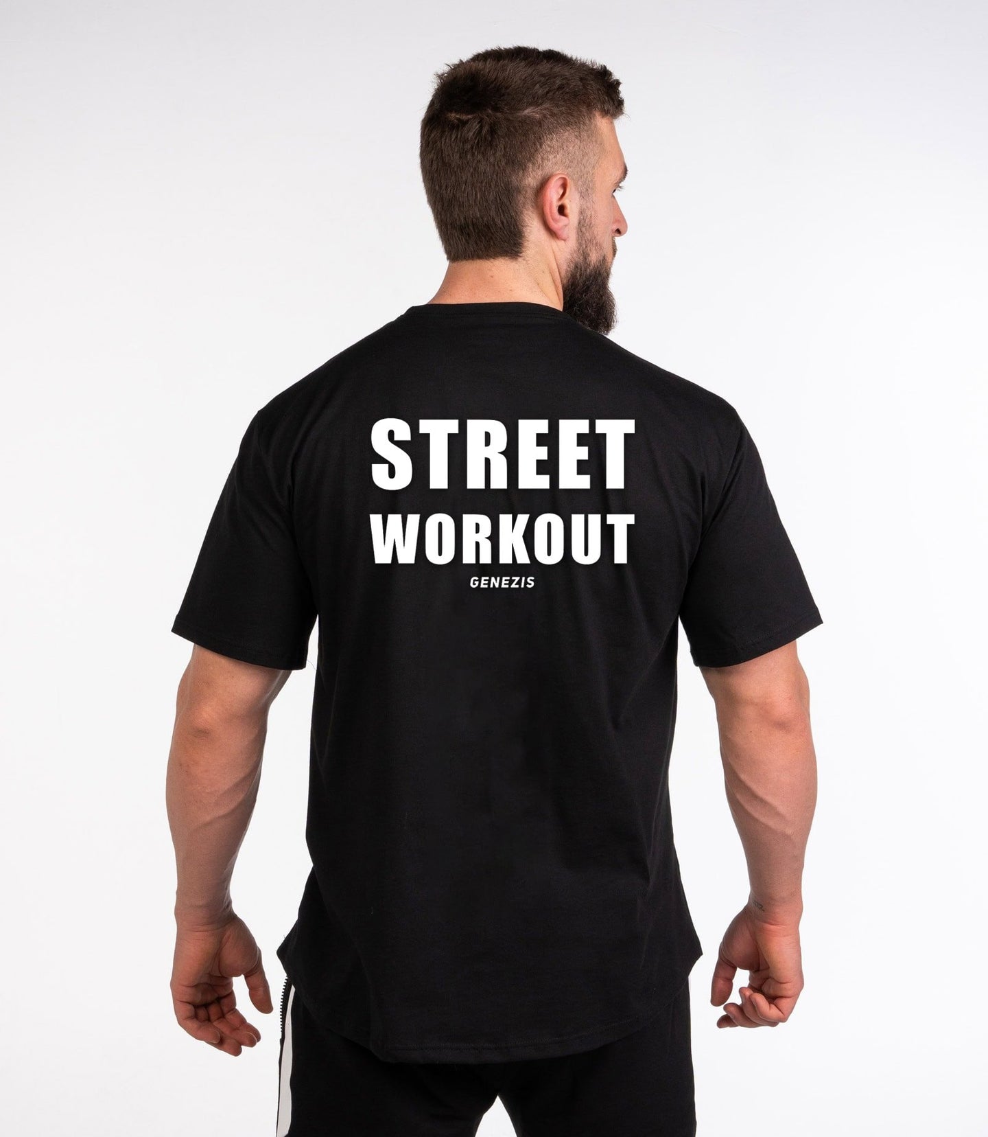 Мъжка oversize тениска "Street Workout"