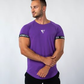 Мъжка тениска "Power", лилава