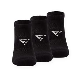 Спортни къси чорапи, черни (3pk)