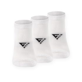 Спортни къси чорапи, бели (3pk)