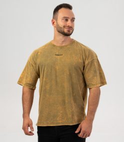 Мъжка oversize тениска "Urban", washed green